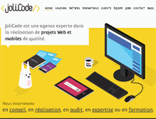 Tablet Screenshot of jolicode.com